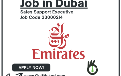 Sales Support Executive – Dubai