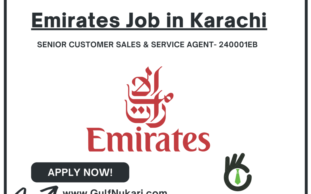 Senior Customer Sales & Service Agent – Karachi