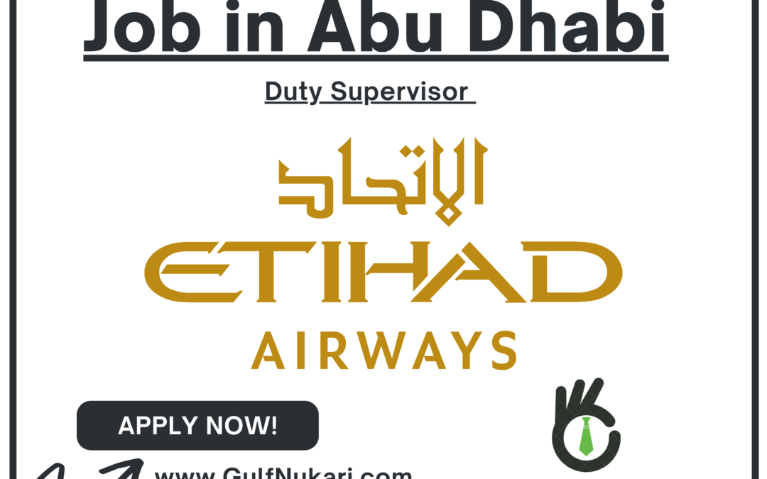 Duty Supervisor Abu Dhabi