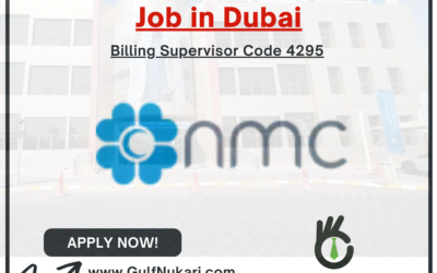 Billing Supervisor – NMC Hospital, Dubai, UAE