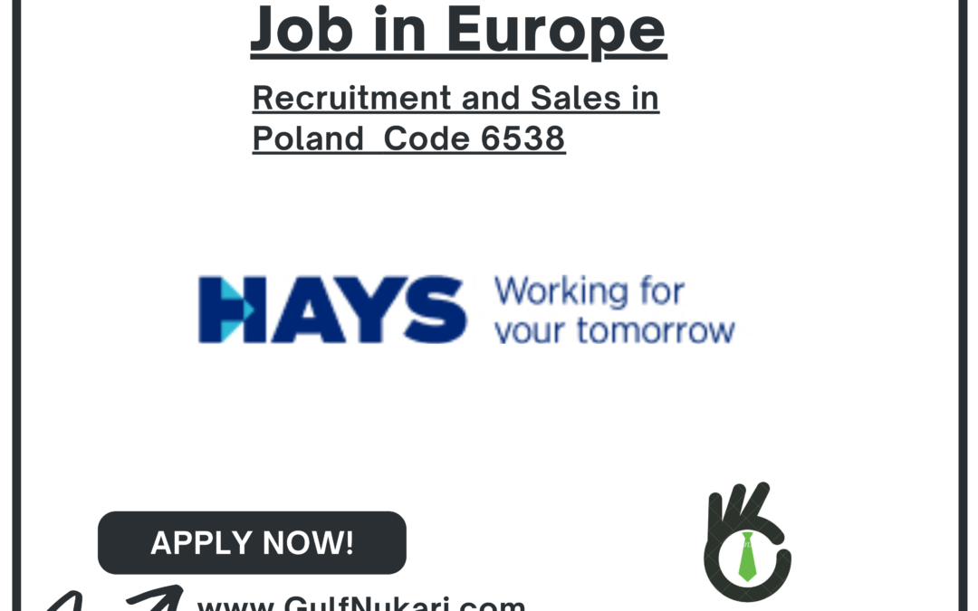 Recruitment and Sales Consultant in Poland