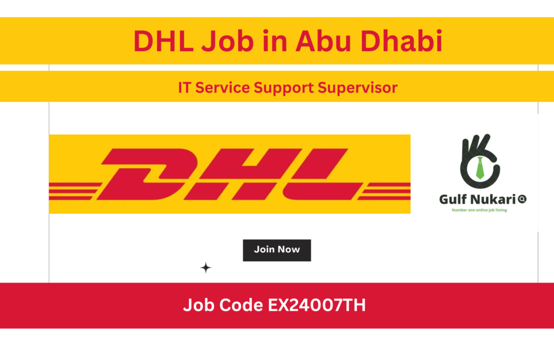 IT Service Support Supervisor Abu Dhabi