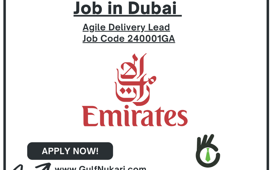 Agile Delivery Lead – Emiratization Position